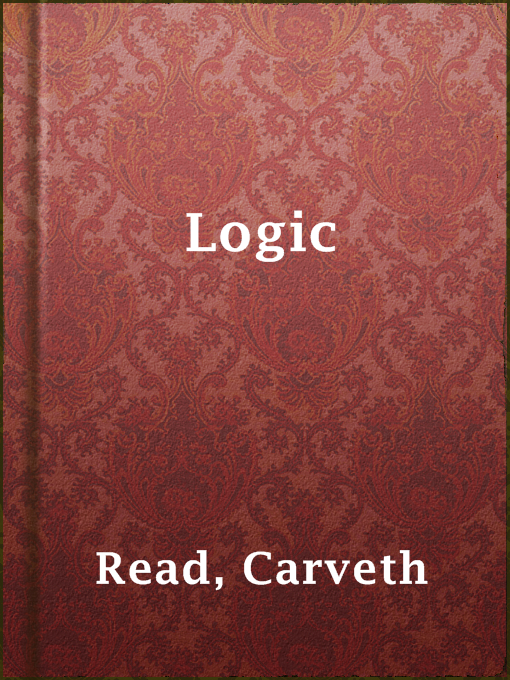 Cover image for Logic
